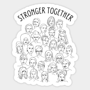 Stronger Together Sticker